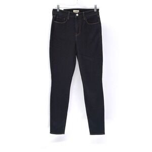L'Agence Jeans High Rise Skinny Marguerite Women Size 27 Dark‎ Blue New